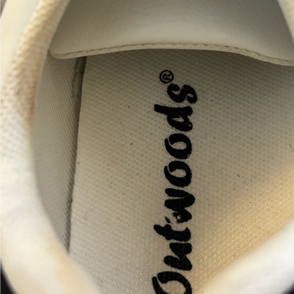 Outwoods Great 1 Women's White and Brown Sneakers - Picture 2 of 7